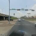 Fuel leaking from disabled vehicle on Broadway