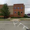 Gasoline spill from car in hospital parking lot