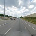 Cars racing and passing on shoulder near I-270