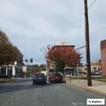Building fire response on Locust Street