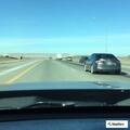 Officer assists disabled vehicle on I-25