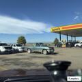 Customer yelling after long shower at travel stop