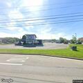 Traffic backup blocking driveways near coffee shop