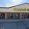 Water rescue at sporting goods store parking area