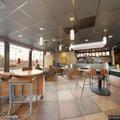 Person with breathing problem in vehicle at Taco Bell