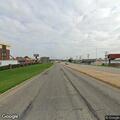 Person experiencing difficulty breathing at marketplace