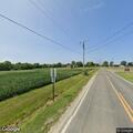 Tree limbs blocking roadway near Bean Blossom Road