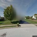 Trash can fire near house on Cross Hill Road