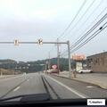 Disabled tractor trailer on Route 51 southbound