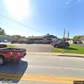 Truck hits pole and wires at pizza restaurant