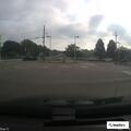 Traffic stop involving black Honda at Main and Columbus
