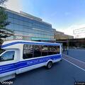 Person experiencing chest pain at university center
