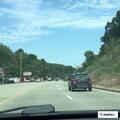 Truck without lights blocking State Route 51