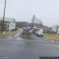 Vehicle crash with person trapped on Polecat Road