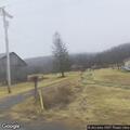 Single-car crash into pole with injuries