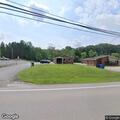 Injured deer blocking roadway near Cecil post office