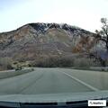 Mud flap debris in left lane of Provo Canyon