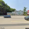 Crash involving white truck and brown Honda