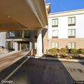 Person with chest pain at Holiday Inn lobby in Lebanon