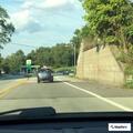 Search for red Dodge Charger after traffic stop flight