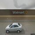 Shoplifter flees Walmart in orange Mitsubishi