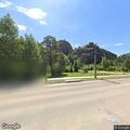 Car stuck in driveway blocking traffic in Estes Park