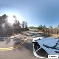 Solo car rollover on Highway 36 near South Fork