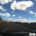 Trail Ridge Road closed to vehicles at Rainbow Curve