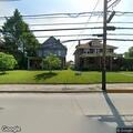 Car strikes pole and sidewalk at South Walnut Street