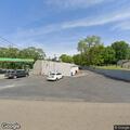 Single vehicle crash with leak in parking lot