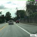 Traffic stop on red Ford at Washington and Knox