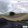 Traffic stop with tractor trailer on Oak Avenue