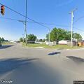 Motorcycle hits building on State Route 33