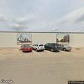 Truck hits pole and causes gas leak in parking lot