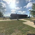 Vehicle out of fuel blocking rest area entrance