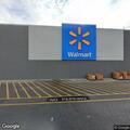 Traffic stop on pickup with trailer at Walmart