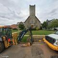 Female fall victim at church on West High Street