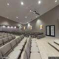 Woman conscious with chest pain at church