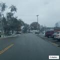 Motorcycle crash with head injury at school lot