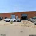 Fire alarm triggered by volleyball at auto shop