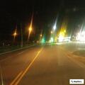 Traffic stop and crash involving white Honda Accord
