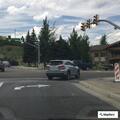 Minor crash involving BMW and truck at Kearns and Bonanza