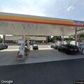 Car smoking at Shell gas station in Seaford