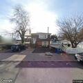 Person on e-bike hitting parked vehicles
