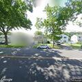 Downed cable wire blocking traffic on boulevard