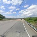 Large bag of trash blocking Route 51 fast lane