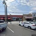 Damage to front door at Lindenhurst business