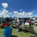 Vehicle crash alert at Mid-Ohio race track