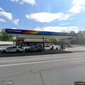 Traffic stop at gas station on Nor Bath Boulevard