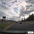 Car and bicycle crash behind Phillipsburg Popeyes